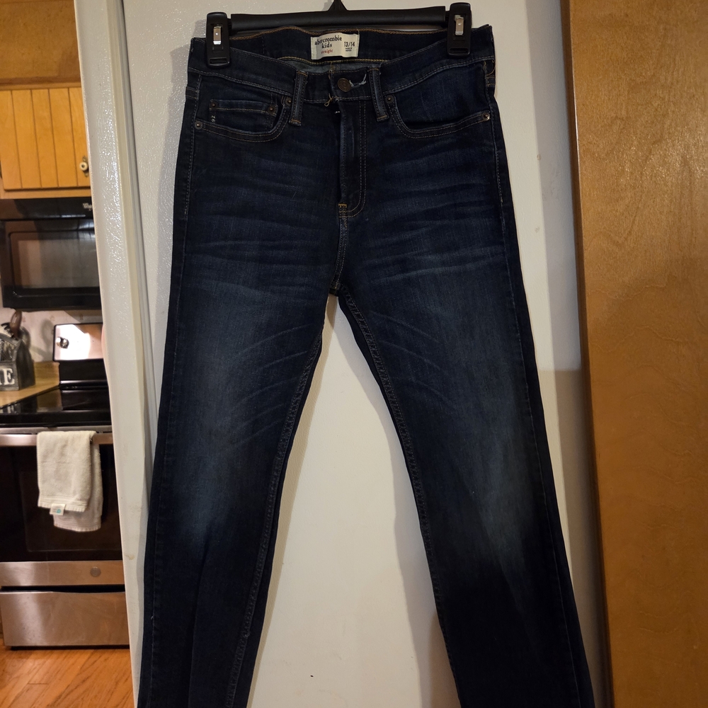 Abercrombie Kids Dark Blue Slim Jeans
